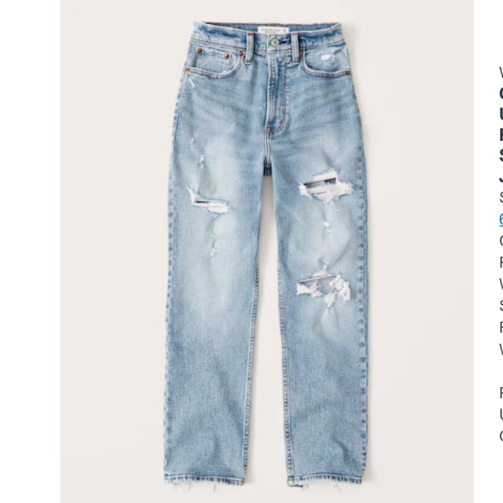 Curve Love Ultra Hi-Rise Ankle Straight Jeans
